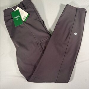 Halara HaloTek Air Cargo Pants Small Petite Taupe Stretch Work Athleisure